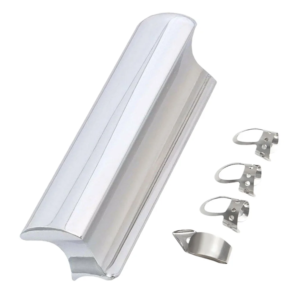 Chitarra Slide Bar Tone Steel Electric Stainless Tonebar Pick Dobro Accessori Forniture Pedale Slides Lap Slider Tools Finger