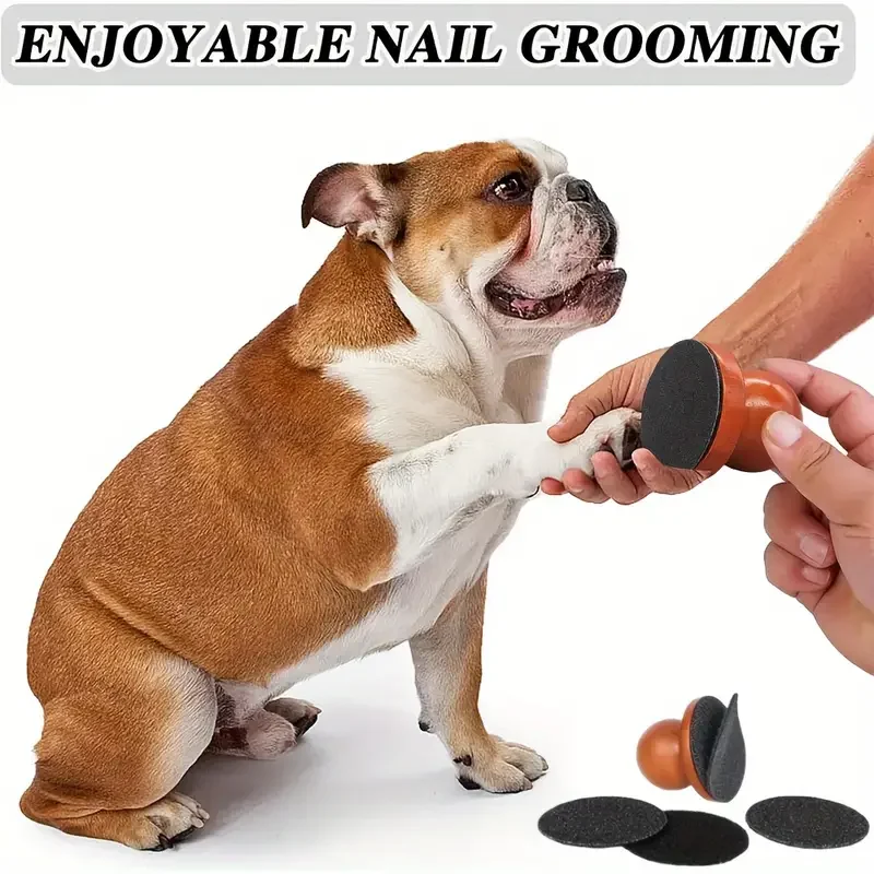 Dog Nail File Manual Wooden Pet Grooming Dogs Scratching Board Grinding Claw Pet Claw Care Puppy Nail Care Outdoor Indoor pet nail grinder