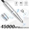 2-in-1 portable Nail Drill and Nail Lamp 45,000 RPM electric nail drill with drill sand with nail art removal nail  polishing 3
