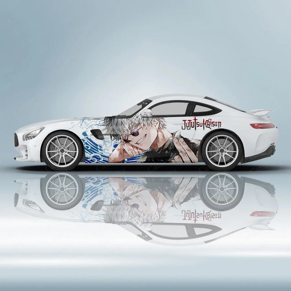 

Jujutsu Kaisen Car Side Graphic Sticker Anime Custom Fits Most Cars Vinyl Pattern Modified Auto Parts Sticker Decal