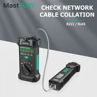 MASTFUYI Smart Network Cable Tester RJ45 RJ11 LAN Cable Tester Finder Wire Tracker Receiver Networking Tool Network Repair 1
