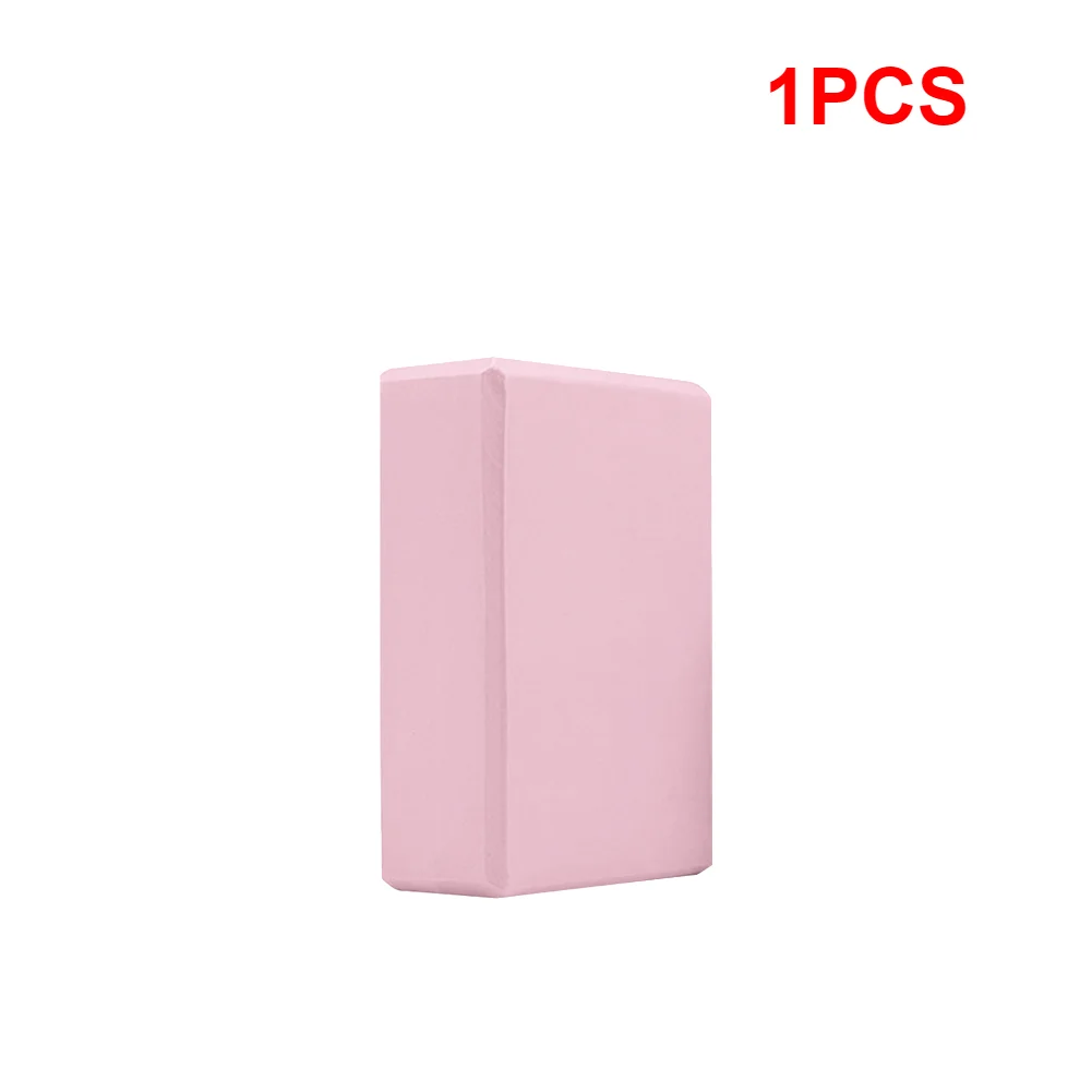 1-5 adet EVA Yoga yapı taşları küpler takviye paspaslar spor pilates tuğlalar egzersiz ev egzersiz spor blokları Yoga için