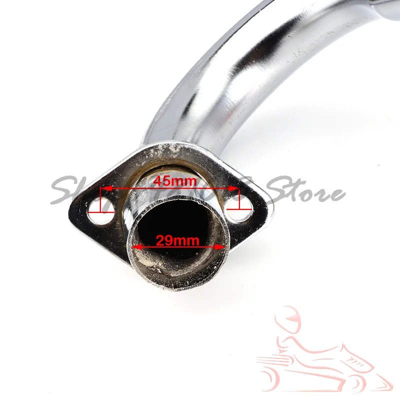 28mm modifiziertes Auspuffrohr für Kawasaki Motocross Dirt Bike klx110 Pit 70cc 110cc 125cc 150cc – Detail 4