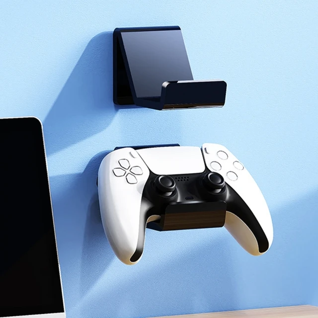 Soporte de pared Universal para consola de juegos PS5 Slim/PS5, colgador de  almacenamiento de pared para auriculares, accesorios para PS5 - AliExpress