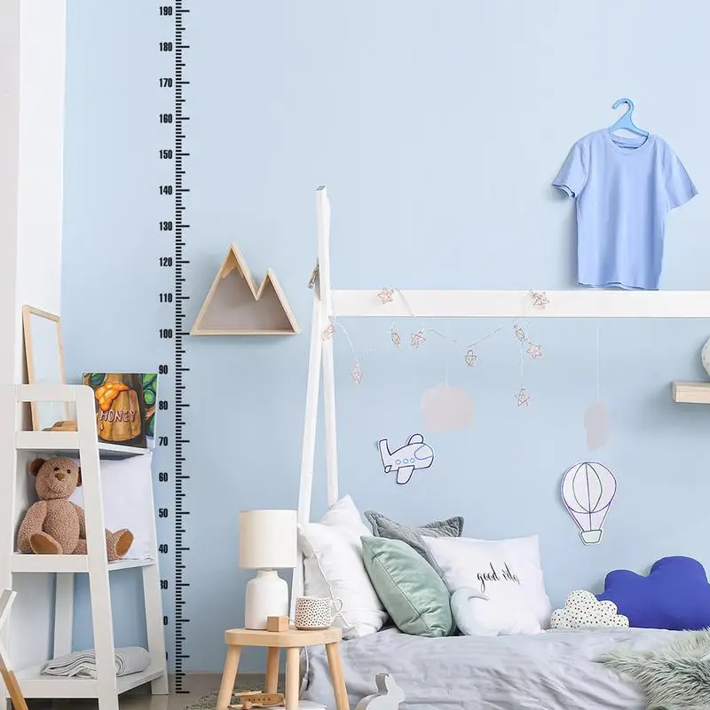 Height Wall Sticker Height Measurement Wall Decal Stickers Chart Decor For Living Room Kindergartens Children's