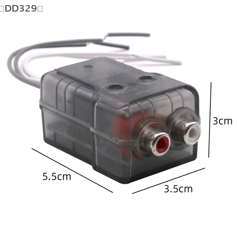 〔DD329〕Time-Delay Low Frequency Converter FH-108/FH128 High To Low Level Adapter For Car Audio Subwoofer Amplifier