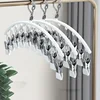 Drying rack sock clip outdoor drying rack Windproof dip plastic clip drying rack Dip plastic coat rack household non-slip jacket 1