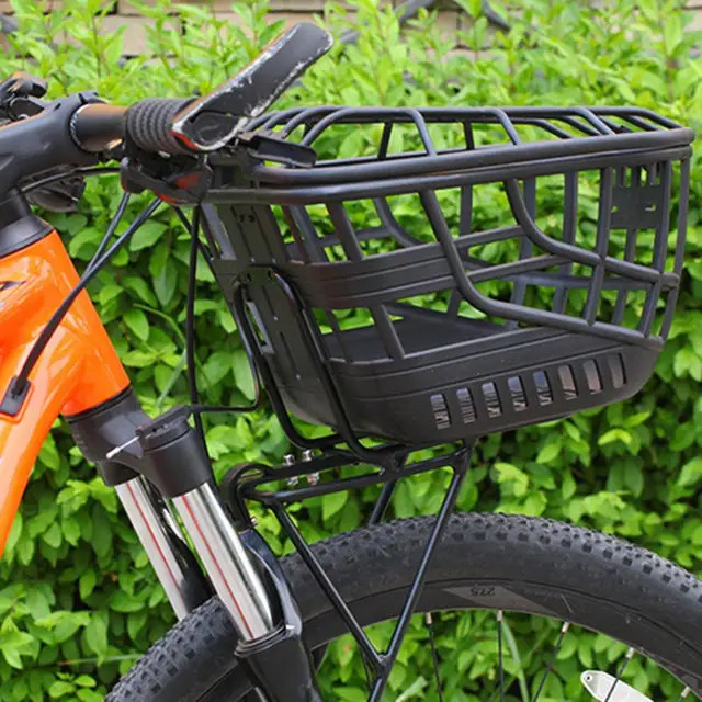 Touring Bicycle Front Rack Basket ROCKET RACK – Versatile Front