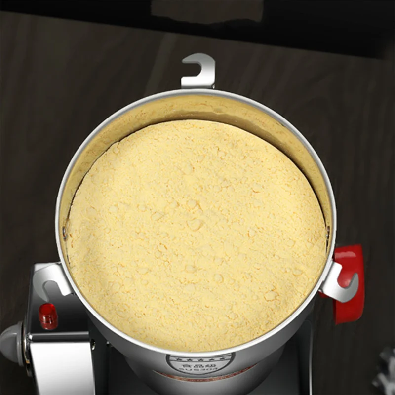 110V/220V 2500g Powder Machine Grinder Home Commercial Medicinal Herbs Cereals Spices Miscellaneous Grains Flour Grinder 4500W 4