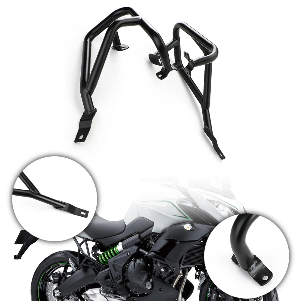 

Motor Lower Crash Bar Engine Guard Bumper for Kawasaki KLE650 Versys 650 2015 2016 2017 2018 2020
