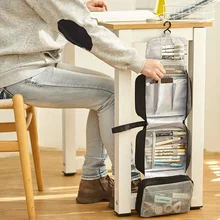 

Multifunction Organizer Large Capacity Desk Storage Bag Folding Pencil Case Stationery Storage Pouch School Student Pen Bag