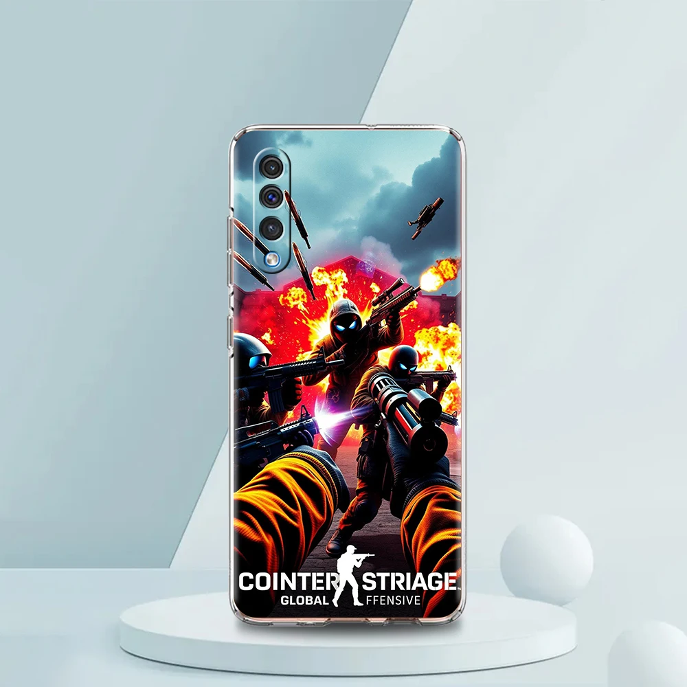 Counter Strike CS GO Hot Game Transparent Phone Case for Samsung Galaxy A16 A14 A12 A22 A24 A42 A02 A03S A06 A30 A40 Soft Cover – Detail 8
