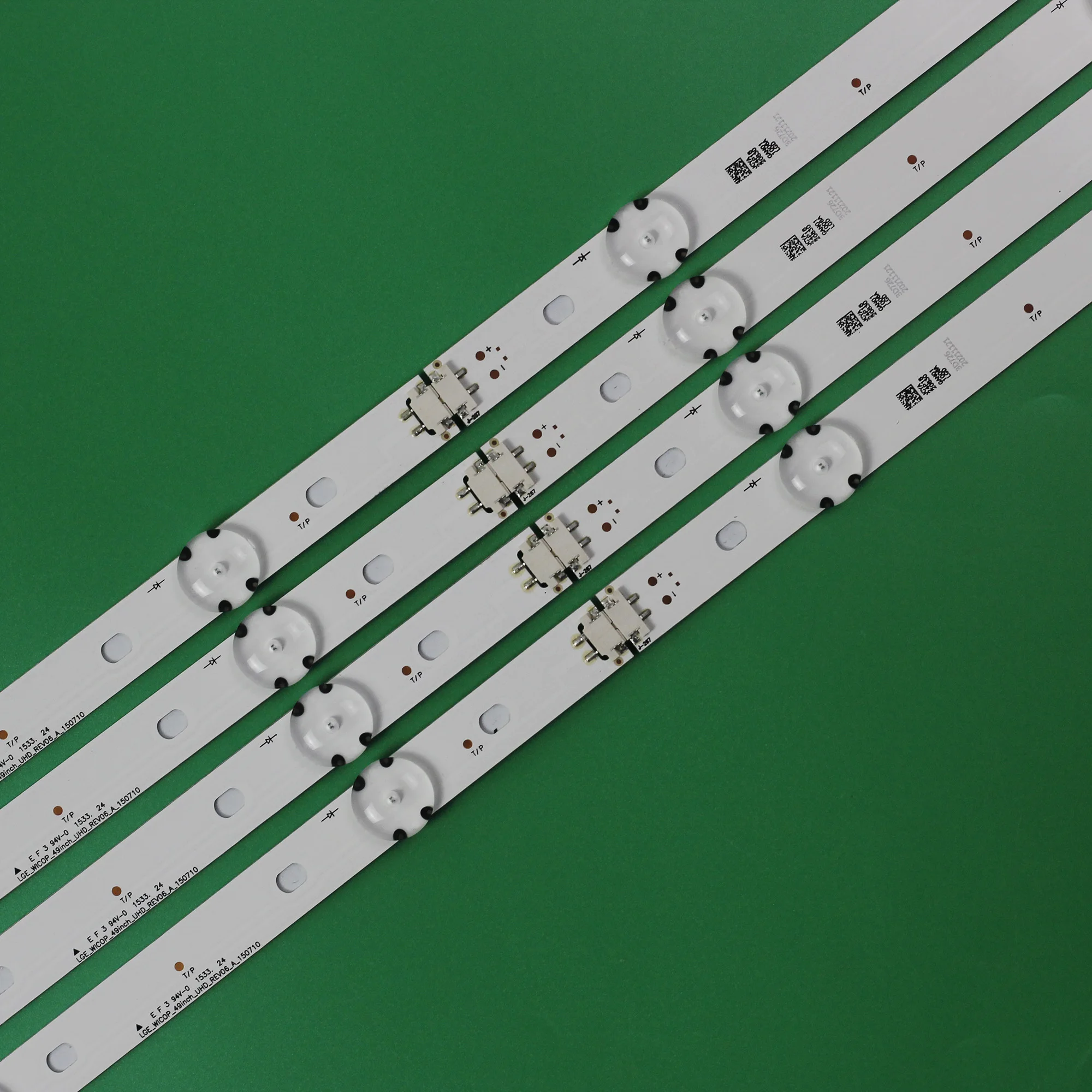 Tira de Luz de Fundo Led para lg 49uk6200pua 49uk6300plb 49uk6200 49lk5700psc 49uj635v 49uj634v 49uf640t 49uh6507 49uh619v 49uf6409 - Imagem 4
