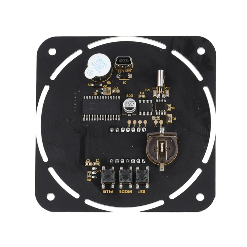 DIY 회전 디지털 LED 디스플레이 모듈, DC5V 알람 전자 디지털 시계 키트, 51 SCM 학습 보드