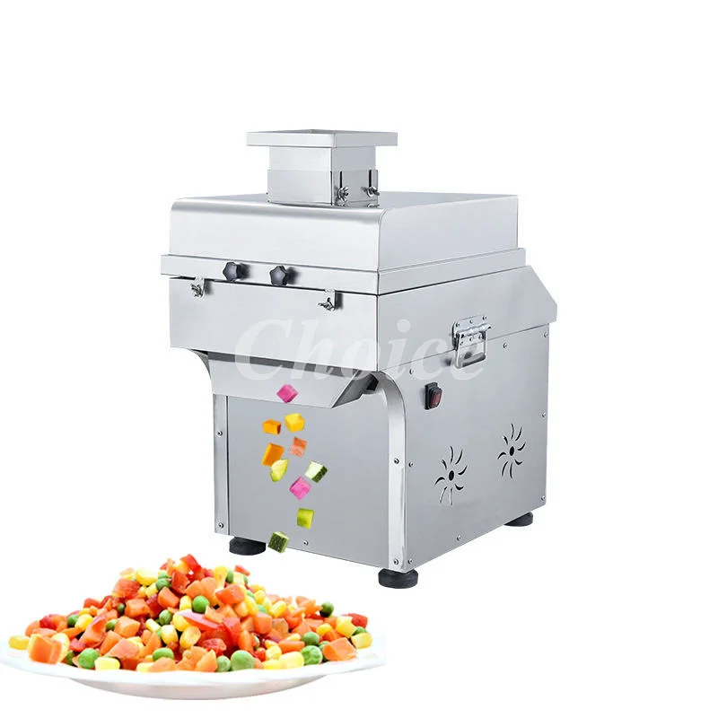 Stainless Steel Commercial Fruit Cutting machine Electric Vegetable Cube Cutter Machine