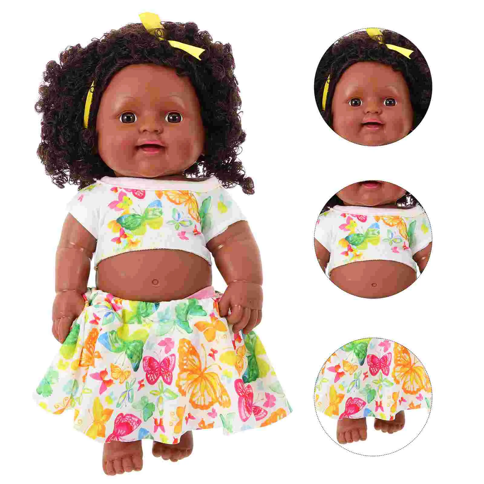 

Реалистичные куклы для девочек, реальные Детские аксессуары, афроамериканские Игрушки для девочек