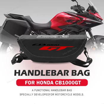 Borsa da Viaggio per Manubrio Moto Honda CB1000GT, Impermeabile e Antipolvere, Borsa Portaoggetti per Manubrio