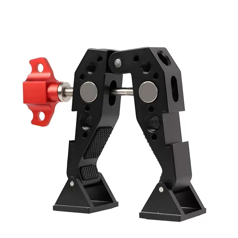 Magic Arm Clamp with 1/4in 3/8in Hole Double Ball Adapter Shoe Mount Super Clip Holder for DSLR Camera Monitor LED Light Mic Camera Magic Arm