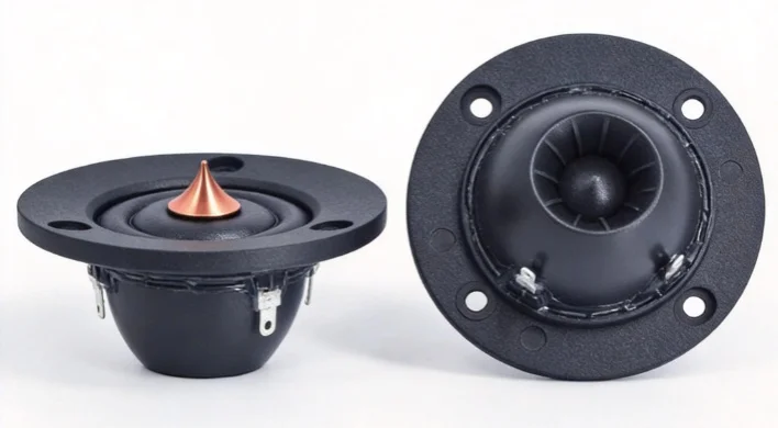 2인치 6옴 40W 실크 필름 볼탑 트위터 스피커 HIFI 고급 카 스피커 DIY 개조용