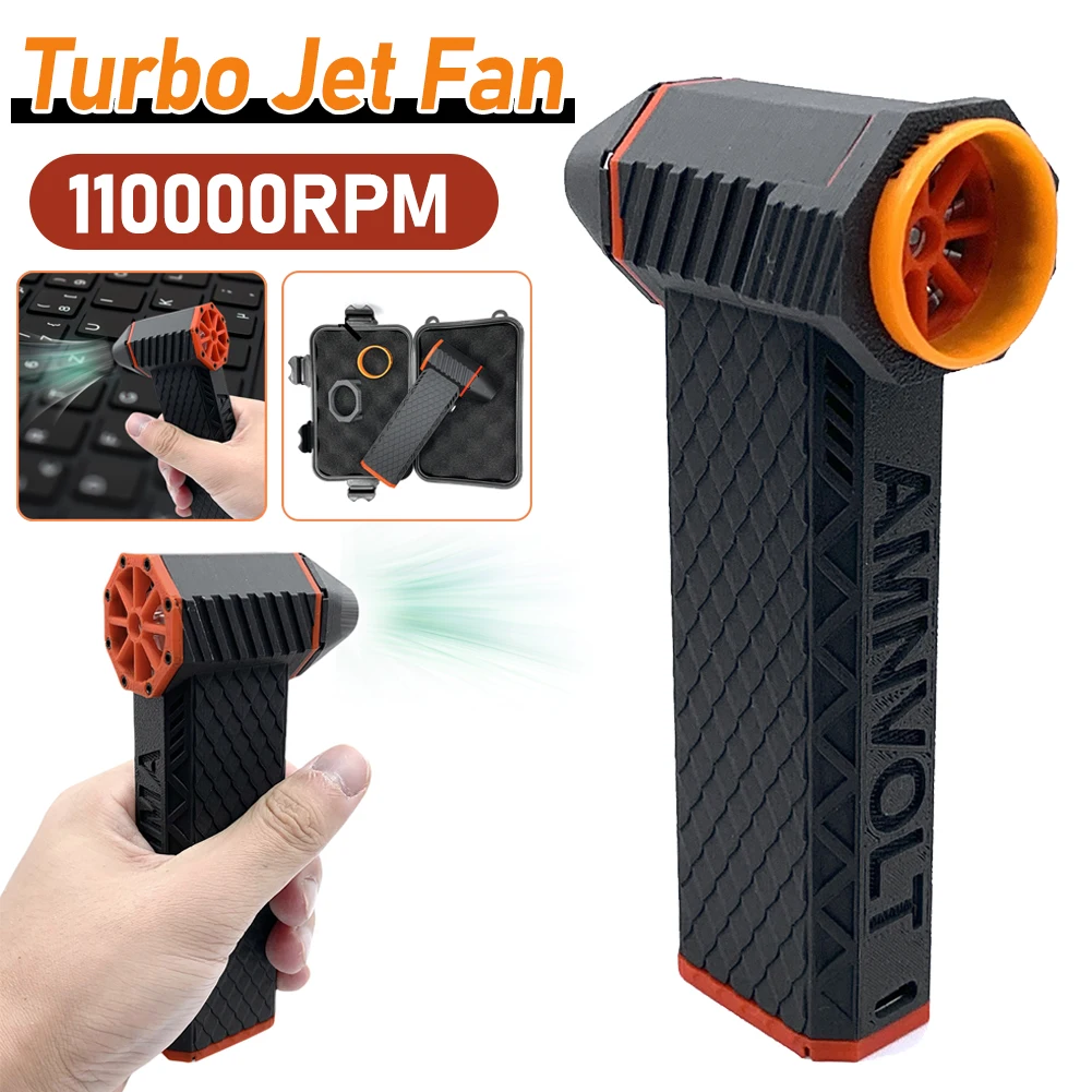 Turboréacteur aspirateur d'air comprimé 120000rpm portable Portable mini  ventilateur type C électrique petit sèche - cheveux refroidissement  pistolet de nettoyage - AliExpress