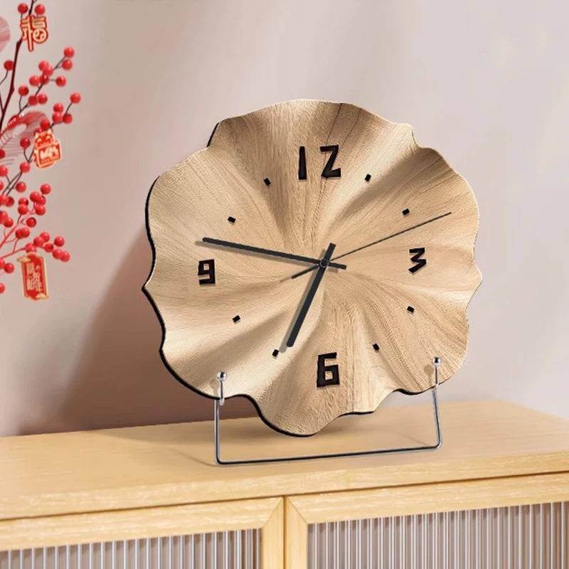 Description Picture 6 of itemDesktop Clock Modern Bedroom Living Room Silent Table Clock Nordic Interior Luxury Unique Office Desk Clocks Home Decoration