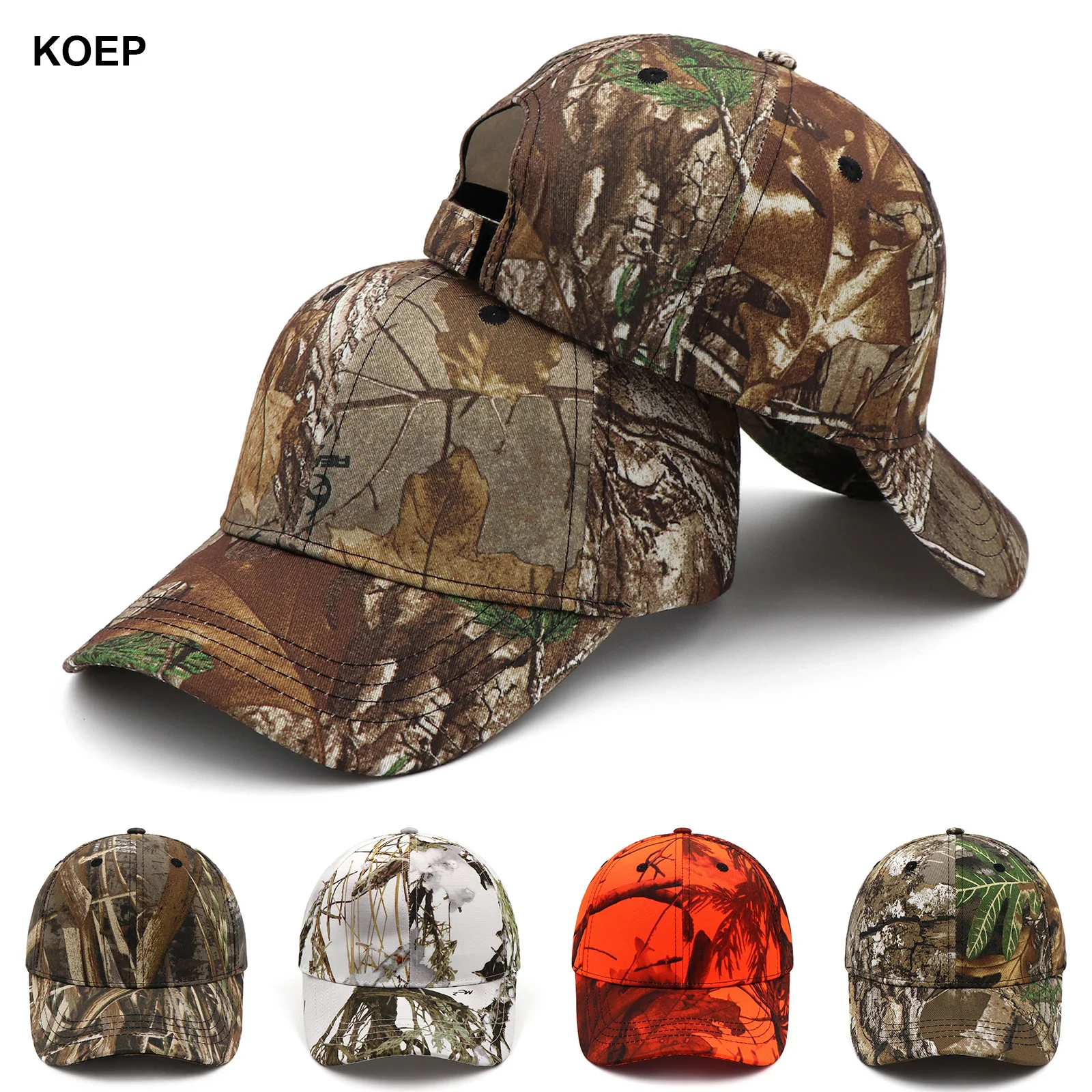 Casquette KOEP pêche jungle camouflage - Snapback cotton rucker homme chasse outdoor nouvelle collection