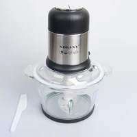 Houselin Glass Bowl Food Chopper Meat Grinder, for Kitchen, Vegetable, Onion, Garlic, Salad, Baby Food, Fruit, Nuts 2