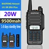 New IP68 waterproof uv 9r plus 20w ERA walkie talkie long range 30km car cb ham radio hf transceiver UHF radio station 6