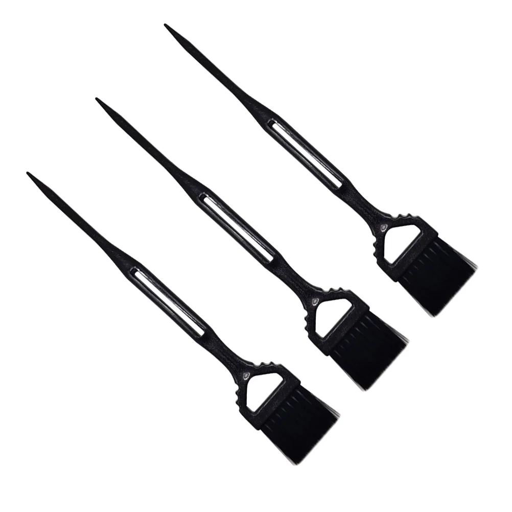 

3Pcs Long Tail Dye Brush Hair Dye Applicator Brush Hair Oil Treatment Brushes Hairdressing Comb Hair Styling Brush for Barber