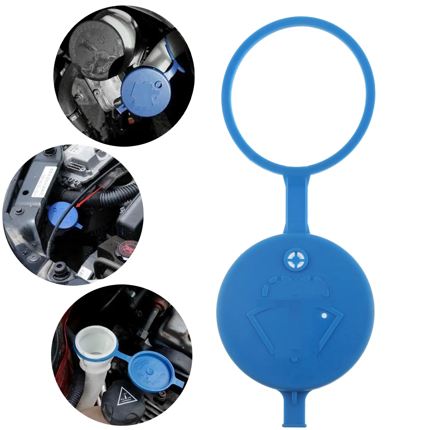 2/1 Pz Lavavetri Serbatoio Dell'Acqua Tappo Del Coperchio Della Bottiglia Per Peugeot 206 207 306 307 408 Citroen C4 C5 Xantia Zx Xsara Picasso Sealan