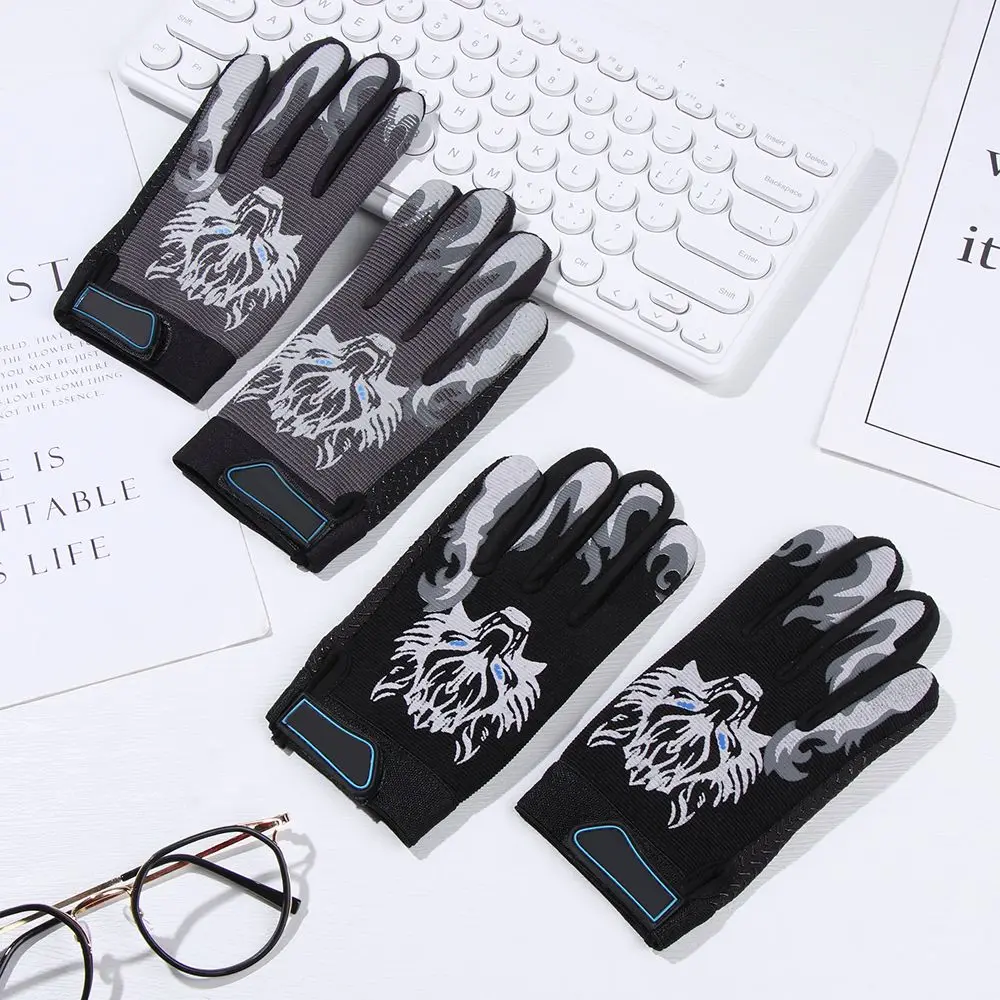 Winter Fishing Breathable Riding Non-Slip Kids Cycling Gloves Children Sport Gloves Full Finger Bike cycling gloves