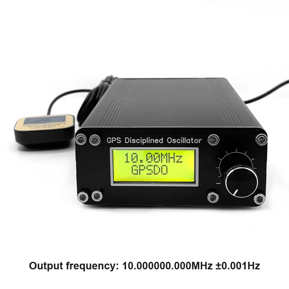 GPSDO 10MHz Frequency Signal Source Positioning System Square Wave GPS Disciplin
