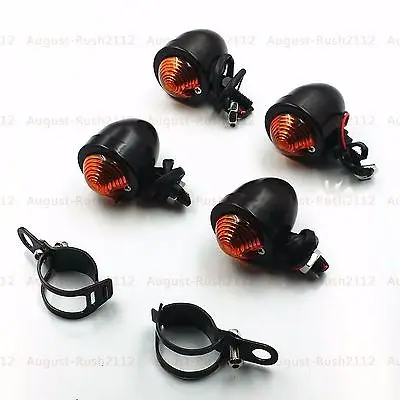 

33-43mm 39MM 41MM Turn Signals Running Light Fork Clamps for Harley Vintage Cafe Racer Honda Suzuki Yamaha