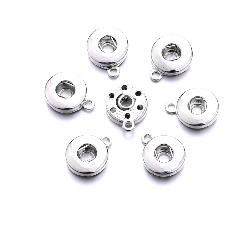 30pcs/lot 18mm Snap Jewelry Finding For Make Snap Button Keychain Necklace DIY Buttons Accessory