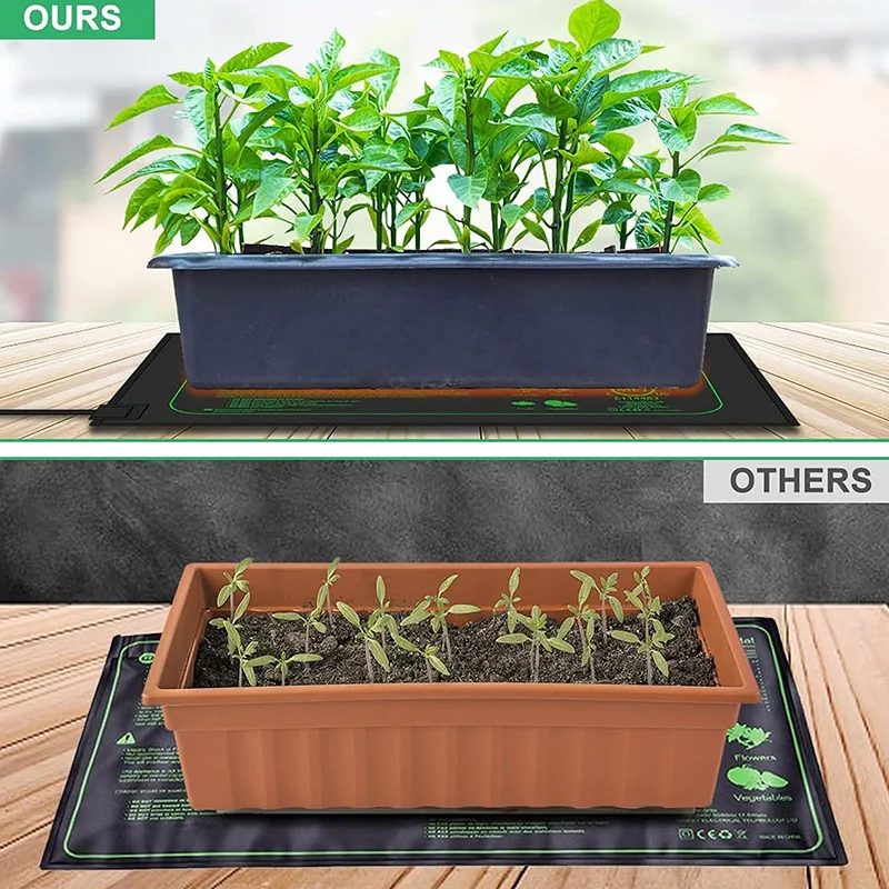 Seedling Heating Mat for Indoor Home, Nursery Heating Mat, Seed Starter, Plant Heating, Garden Supplies, 110V, 220V