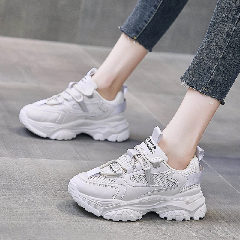 2022 New Sneakers Women Spring Autumn Women's Sneakers Height