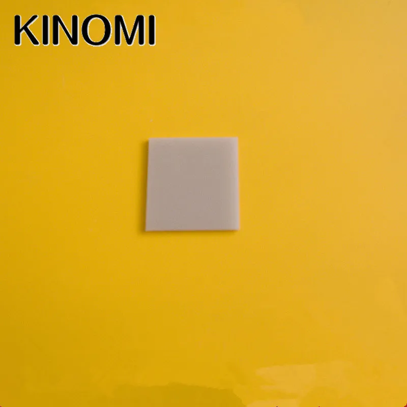 

5x5mm 10x10mm 12x12mm 22x28mm ALN Aluminum Nitride Ceramic Sheet Plate High Thermal Conductivity Heat SinkCustomized