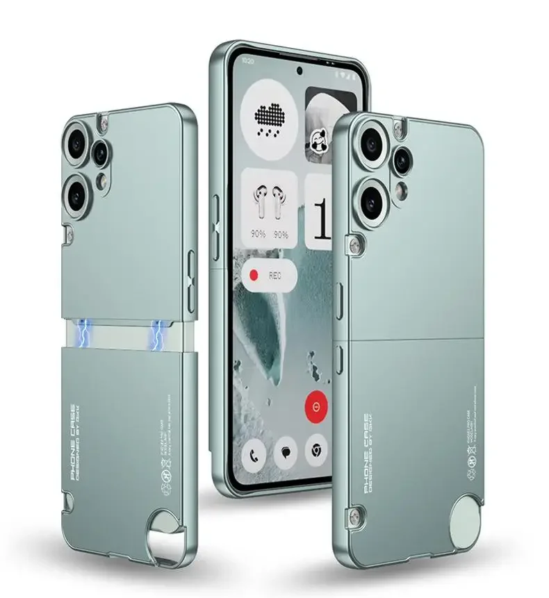 Luxurious Contrast Color Full Protection Phone Back Cover