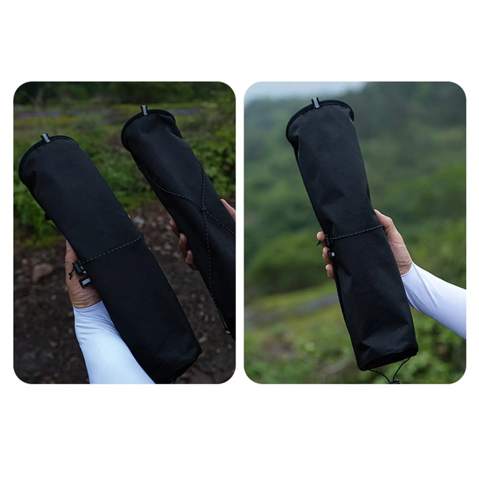 Trekking pole storage bag Portable Trekking Pole Storage Pouch Walking Stick Pouch Outdoor Camping Hiking Drawstring Bag