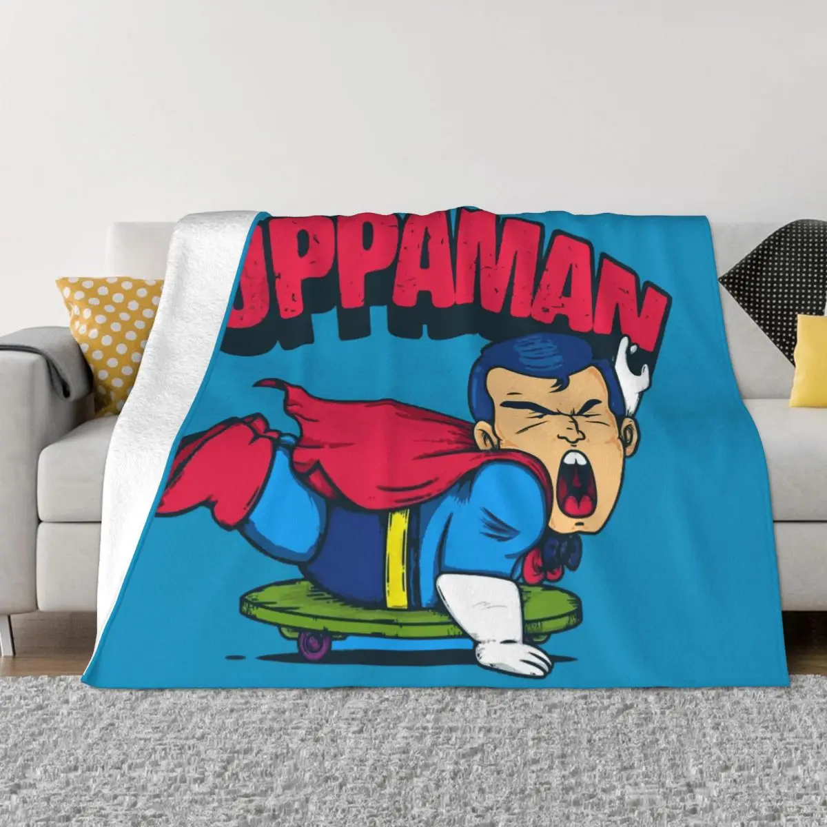 

Теплое фланелевое одеяло Dr.slump из аниме на весну и осень, постельное белье Suppaman
