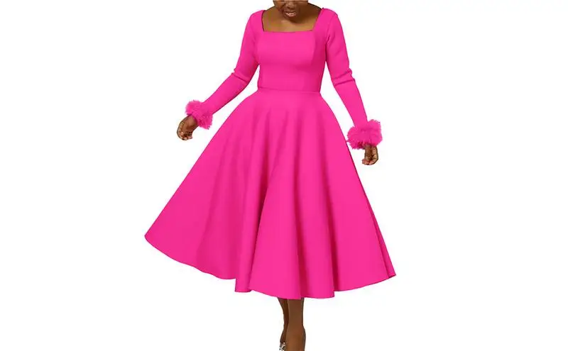 

Женское длинное вечернее платье, элегантное женское платье с длинным рукавом, праздничное платье для вечеринки, 2023