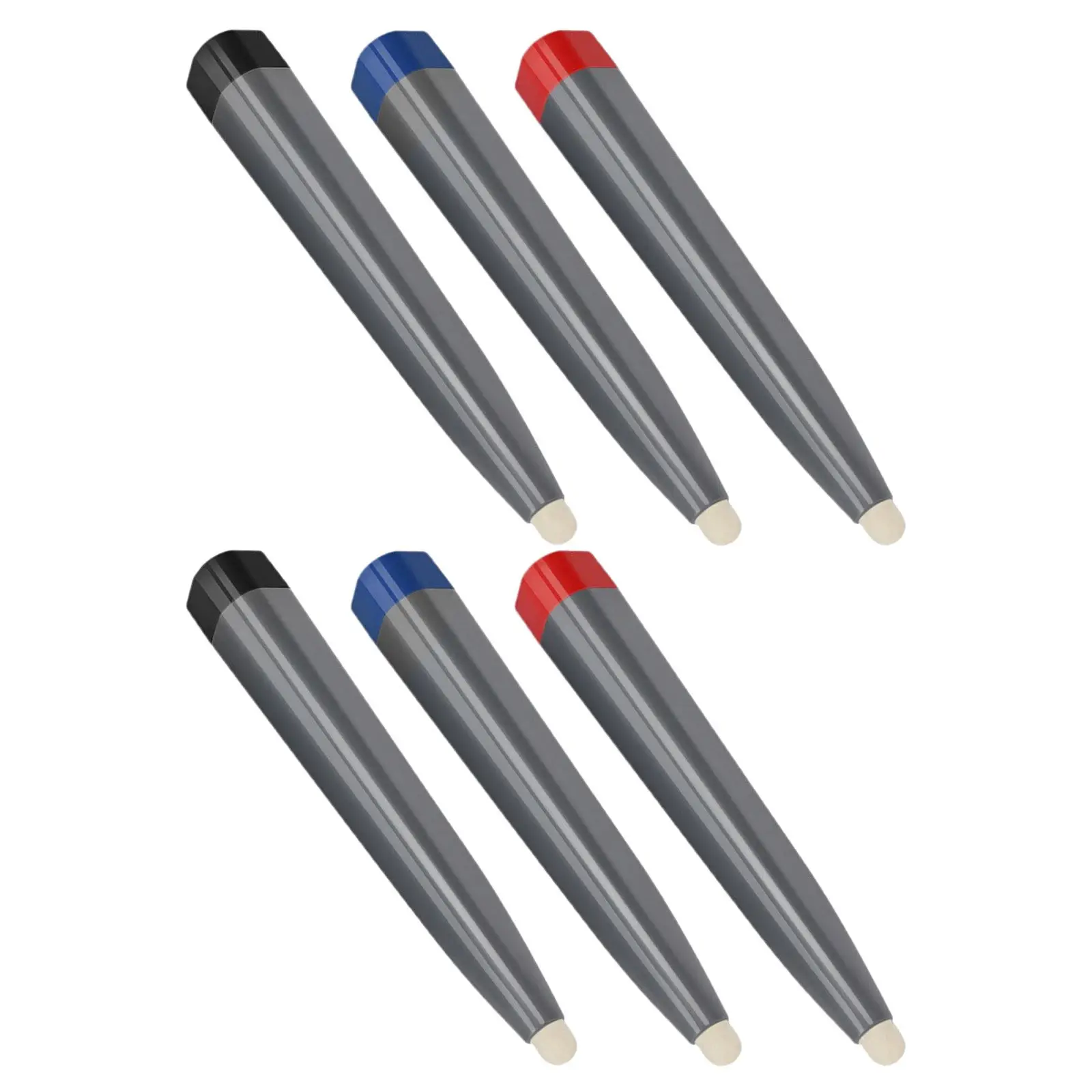 6Pcs 화이트보드 스타일러스 펜 소프트 팁 배터리-적외선 용량성 패널용 펜 인터랙티브 교육 학습
