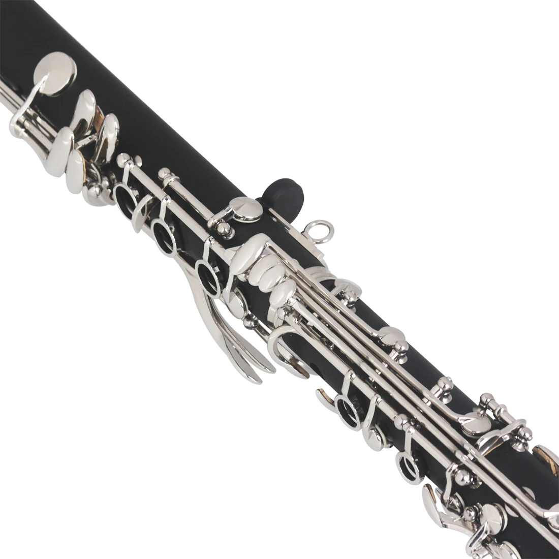 M MBAT17 Keys Clarinet Professional Bb Clarinet Barre Instrument with Cleaning Kit Box Screwdriver Reeds Accessories