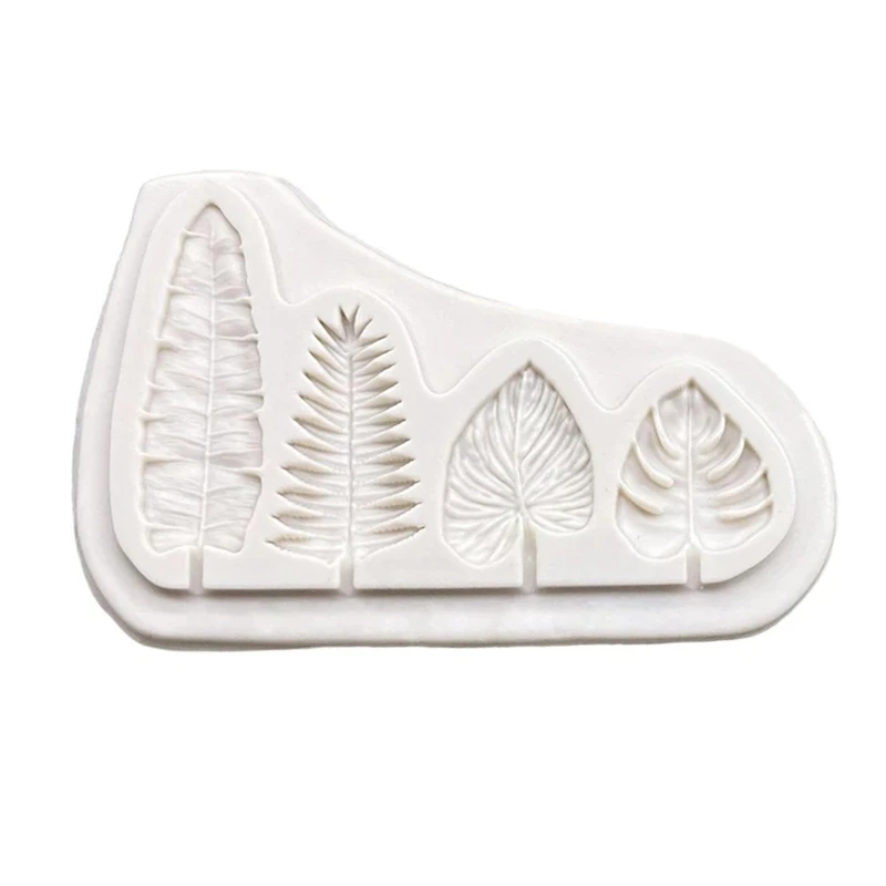 

Soap Molds Silicone Craft Mold Handmade Soap Bar Craft 3D Banana Leaf Gift Dropship