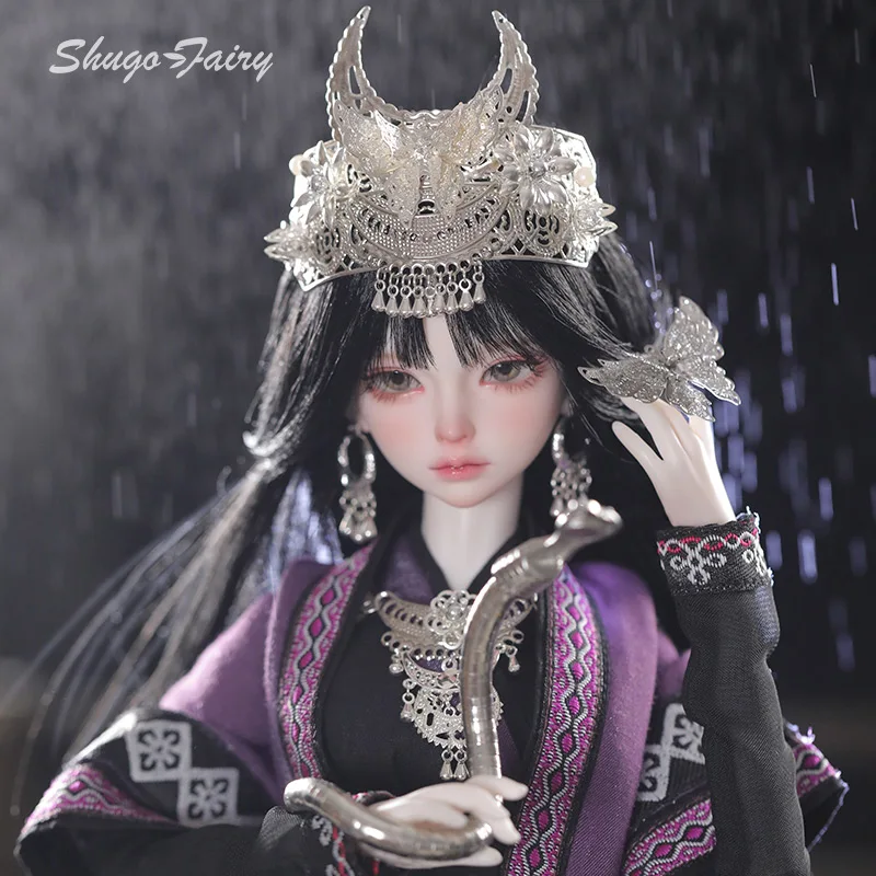 Shuga 페어리 1/4 카카 Bjd 인형, 큰 가슴 소녀, 누와 메신저, 고대 국가 분위기, 관절 인형