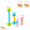 Novelty Toy Stress Relieving Expansion Tube Rabbit DIY Scalable White Rabbit Stress Relieving Creative Interaction 1
