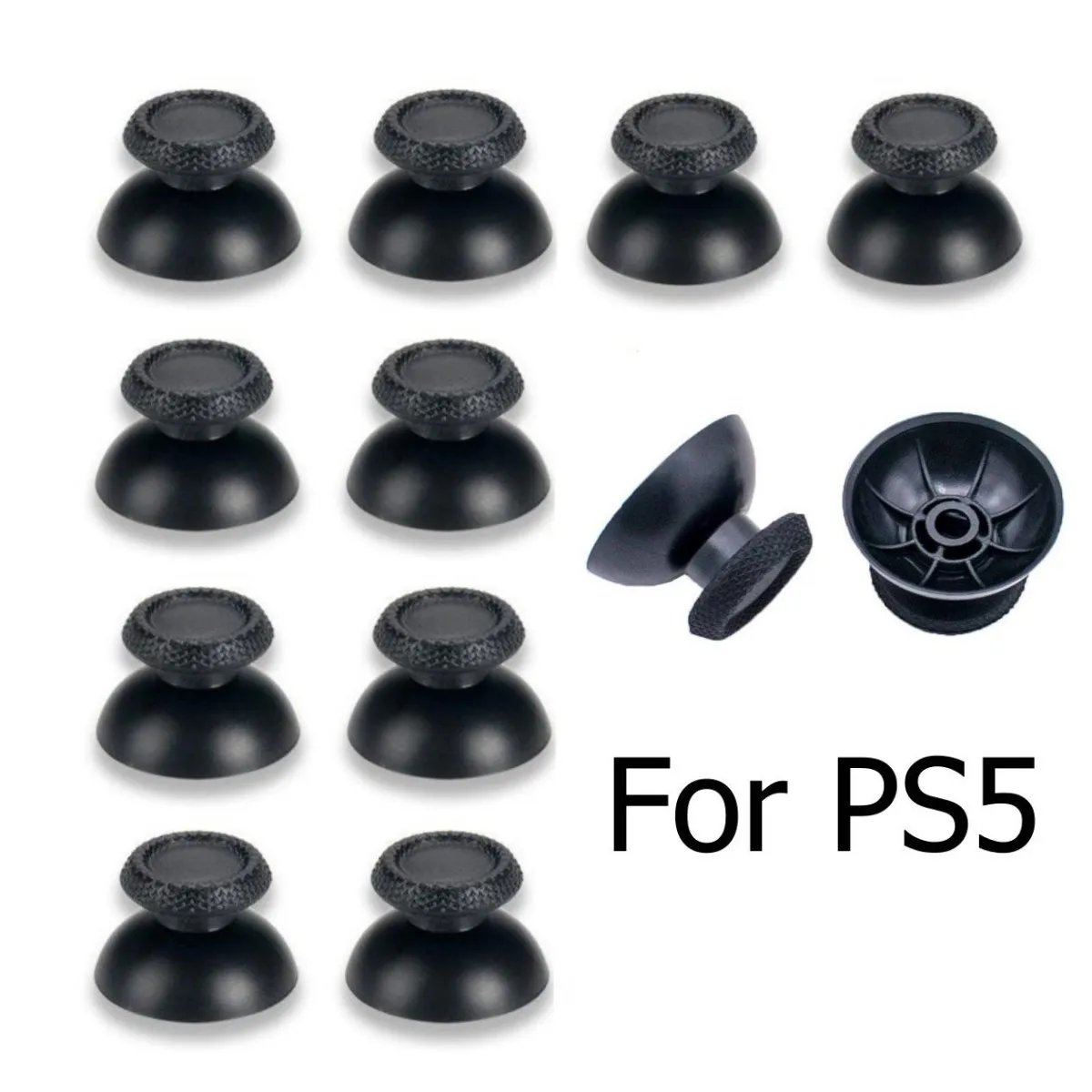 100 Pz/Lotto 3D Analog Joystick Stick Cap Module Fungo Cap Per Controller Ps5 Thumbstick Cover