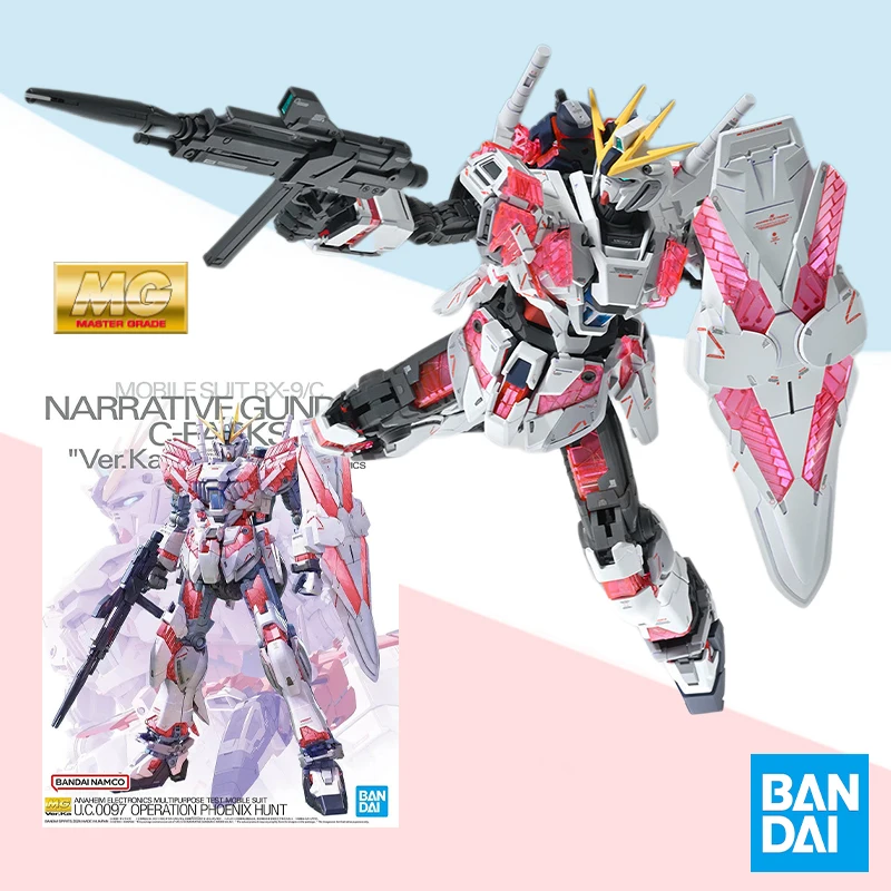 Bandai оригинальная коробка MG 1/100 сюжетный GUNDAM C упаковки VER KA полное действие аниме ПВХ модель комплект сборка игрушка подарок для детей