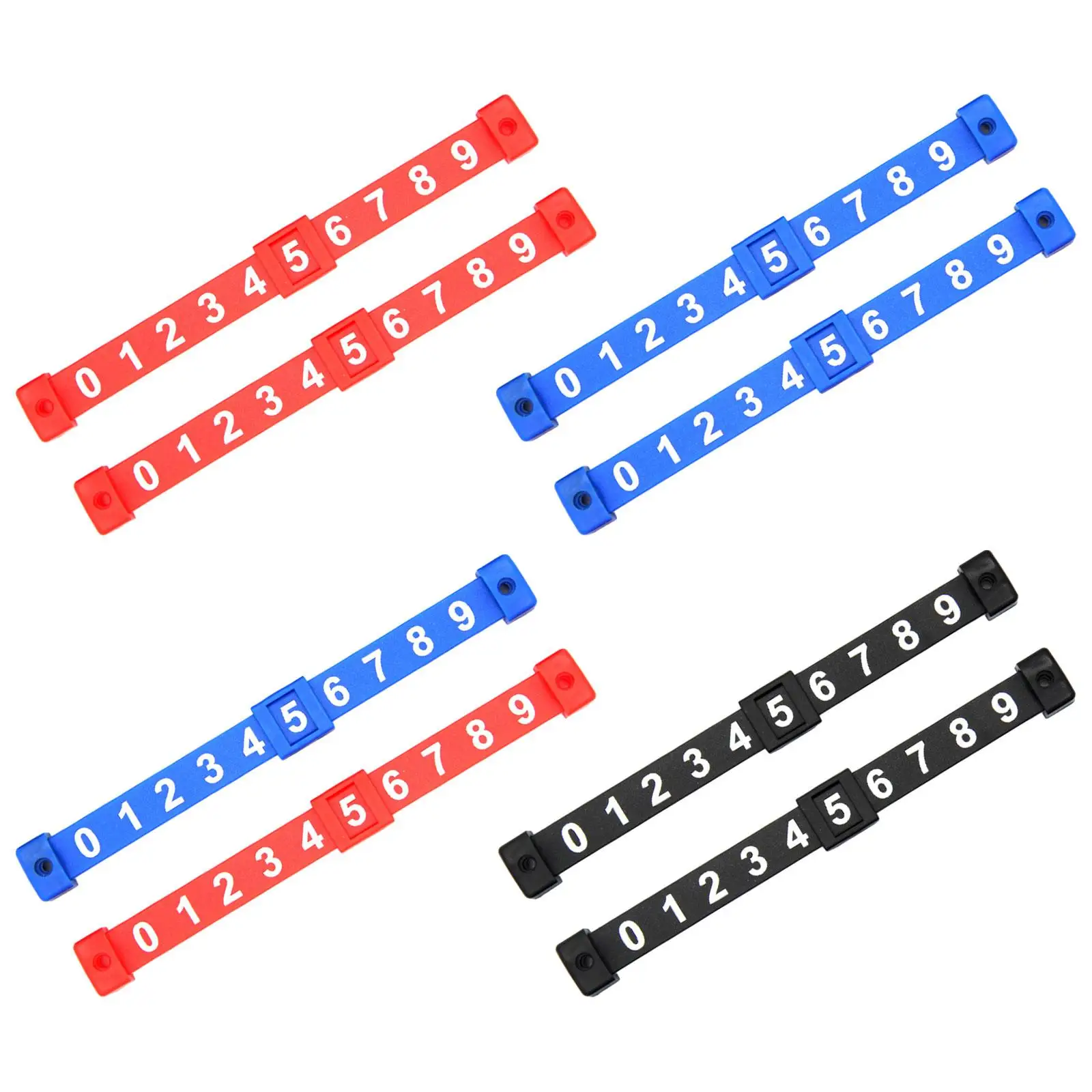 2Pcs Foosball Table Score Counter Kids Indicators Foosball Scoreboard for