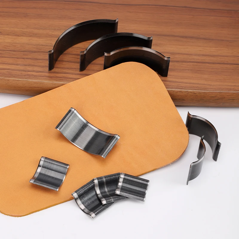 WUTA Leather Round Corner Cutter Leather Wallet Corner Punch Trimmer 1/4 Round Bag Arc-shaped Edge Cutting Knife Mold